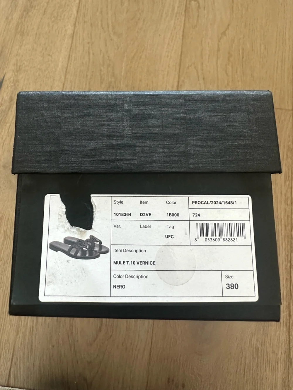 Versace authentic black